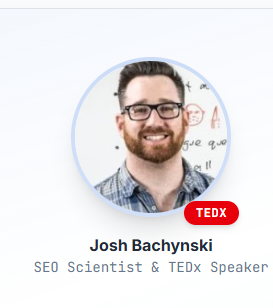 Josh Bachynski, SEO scientist and TEDx speaker